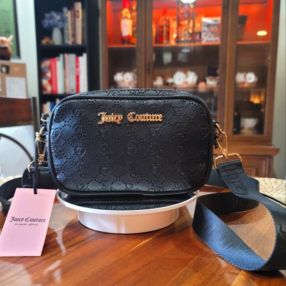 Juicy Couture Licorice Slim Camera Crossbody Bag